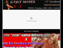 Tablet Screenshot of gaylemoherxxx.com
